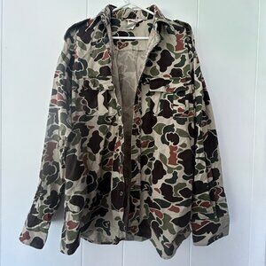Mens Camo Button Down- XL